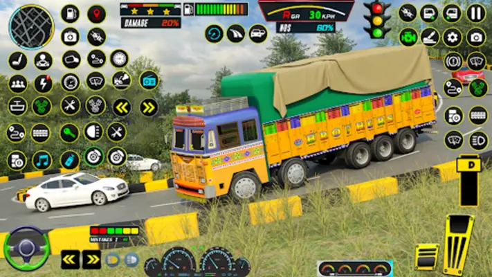 Real Cargo Truck Game Sim 3D android App screenshot 5